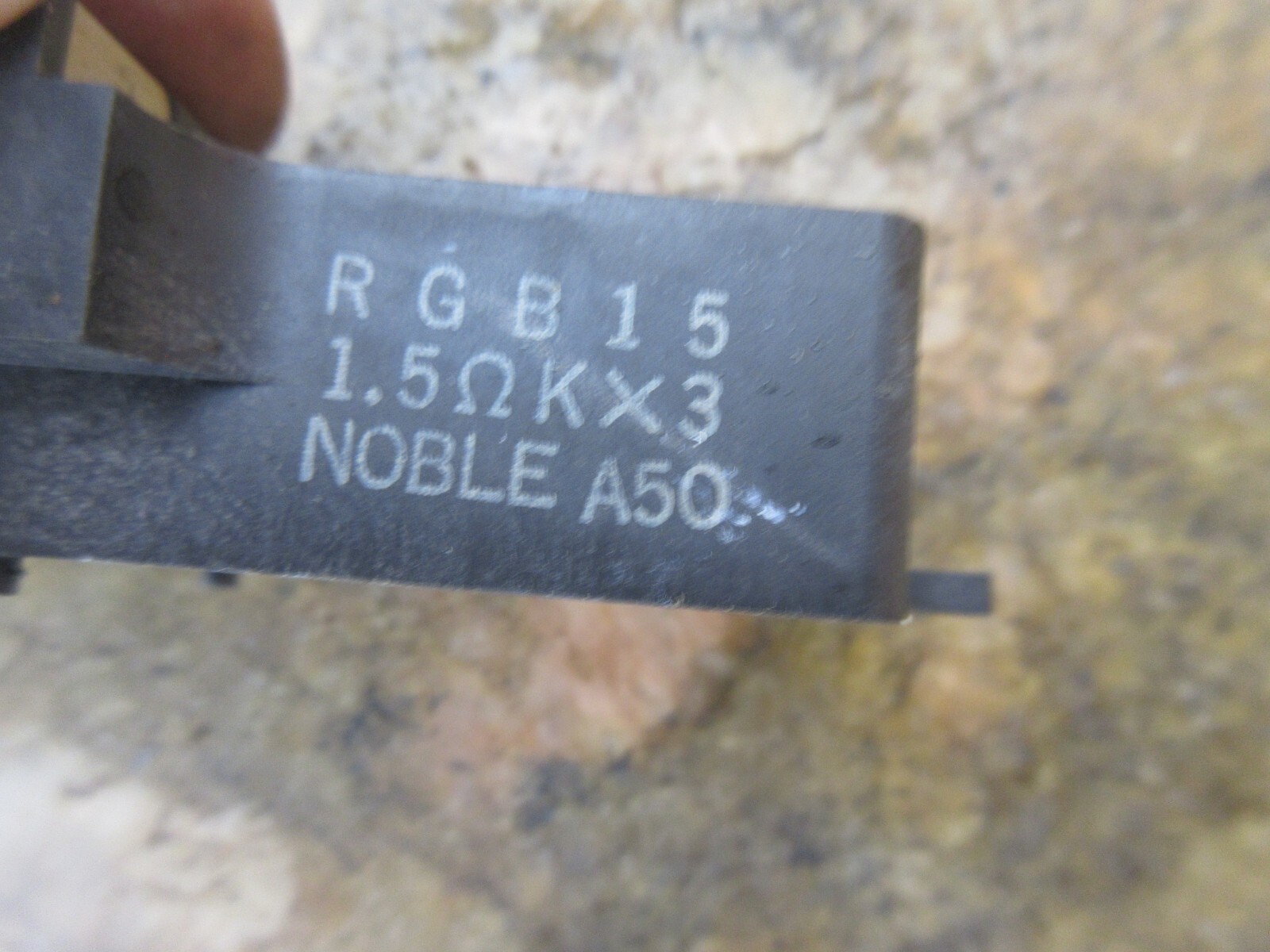 RGB15 NOBLE Resistor 1.5 OHM K X 3