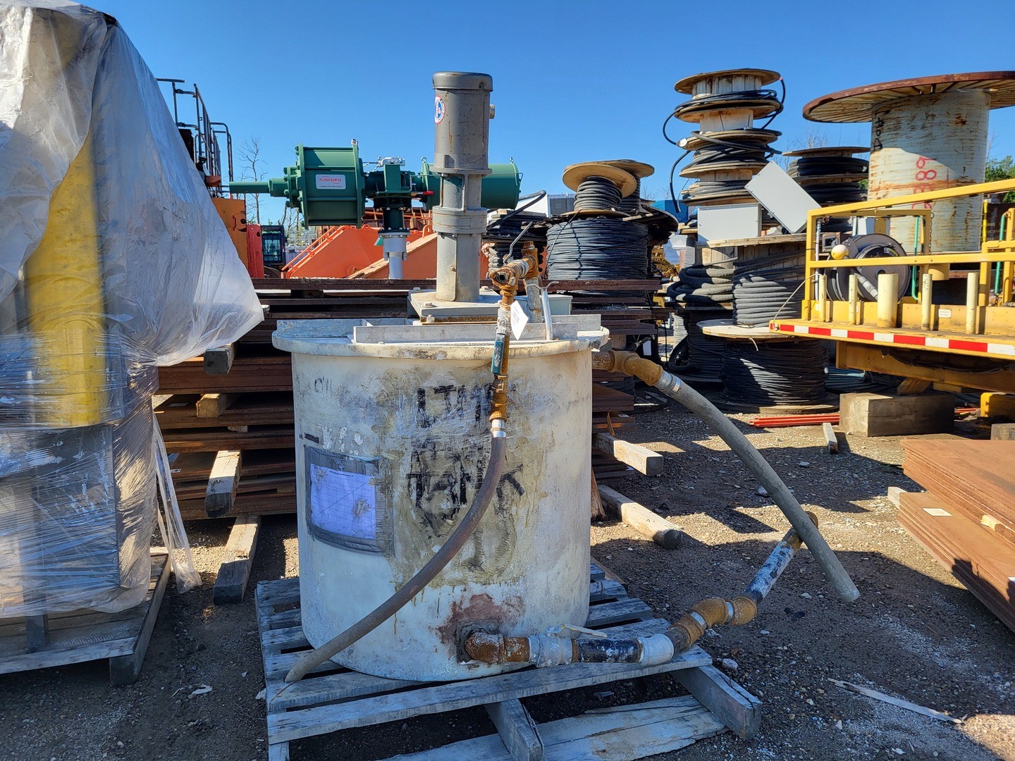 APPCOR CYB-25 Lime Slurry Mixing Tank w/ Agitator – Chemical Mixers