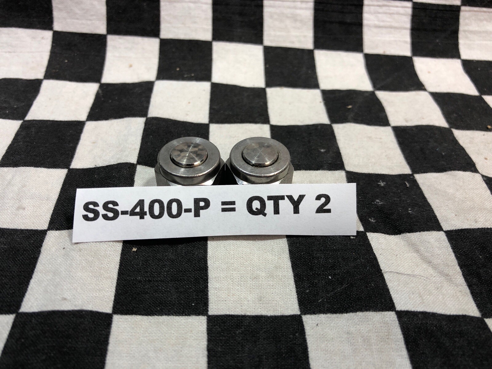 Swagelok PLUG 1/4″ 1/2″ 3/4″ SS-400-P, SS-810-P, SS-1210-P, Lot Of 6 ShipSameDay