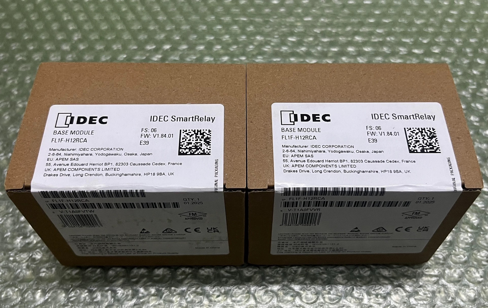 1PC IDEC FL1E-H12RCA FL1F SMARTRELAY CPU 24VAC-DC PLC Free Ship