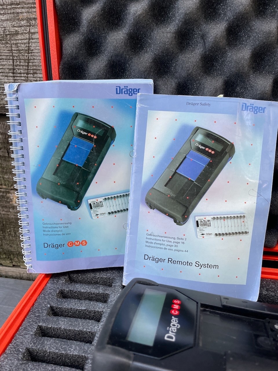 Drager CMS Emergency Response Kit – For Parts/Repair