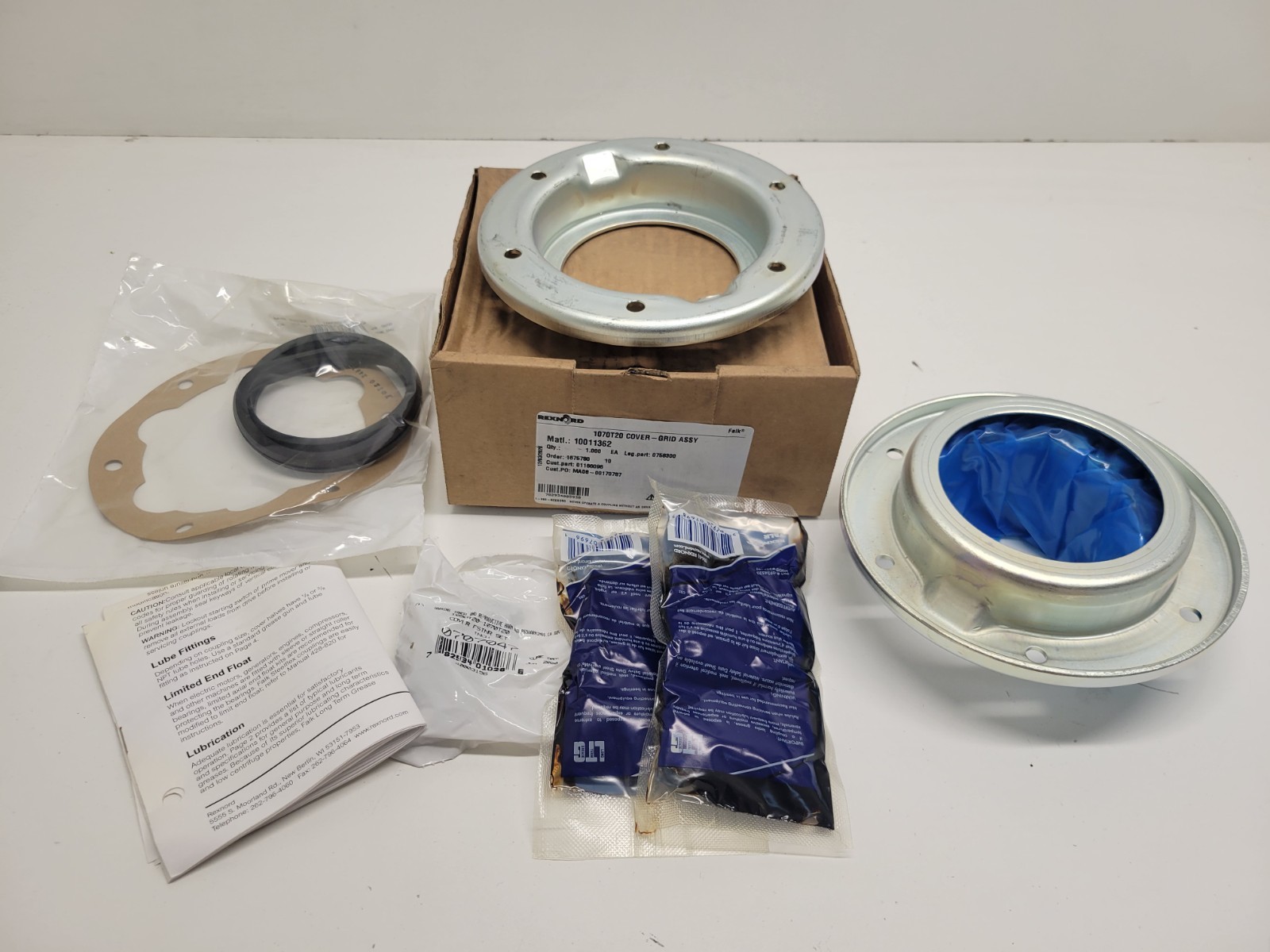 NEW OLD STOCK! REXNORD 1070T20 COVER-GRID ASSEMBLY 10011362