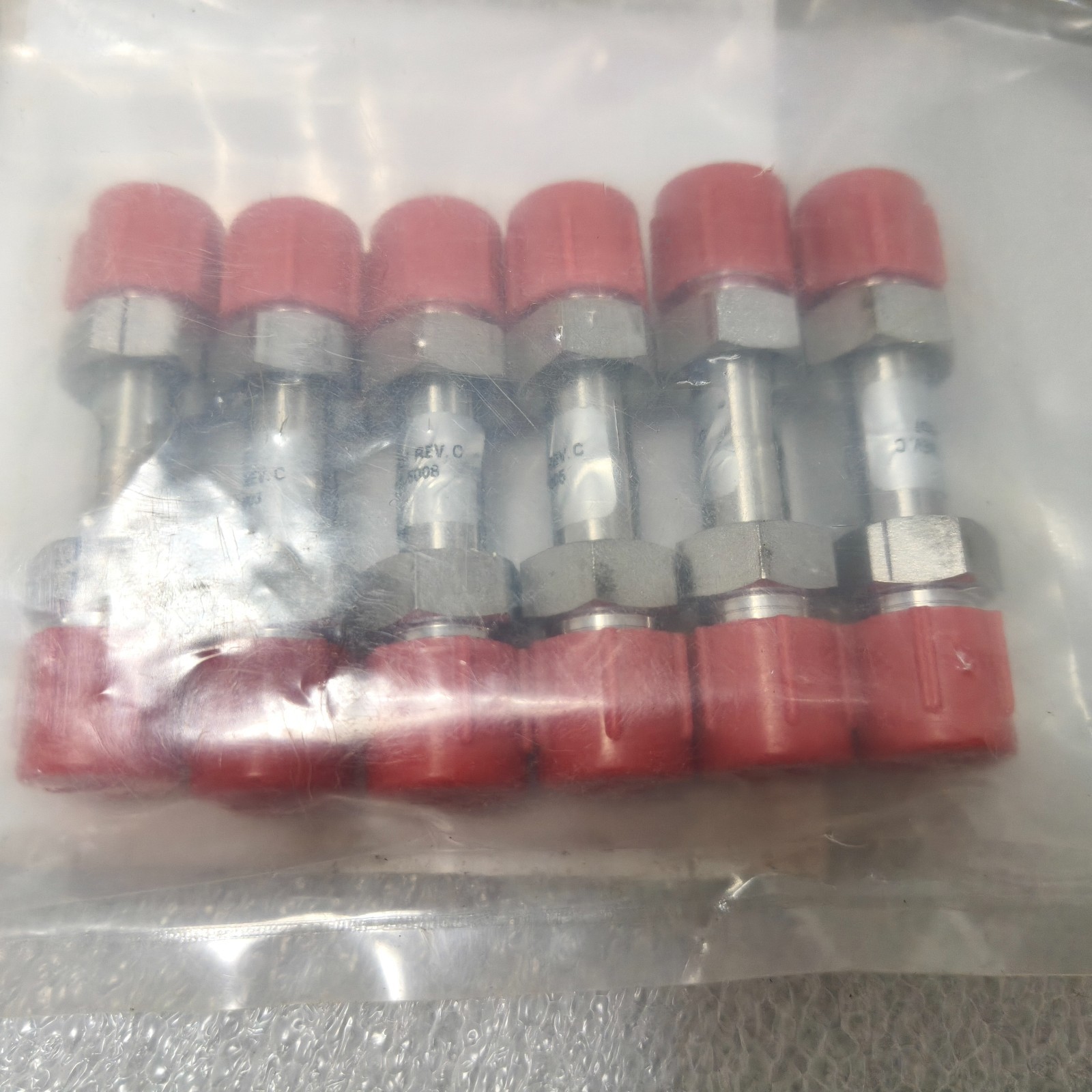 Lot of 6 Ichor 839-311015-001 WLDMT, SPOOL 0.375×2.59,Unused,~97476