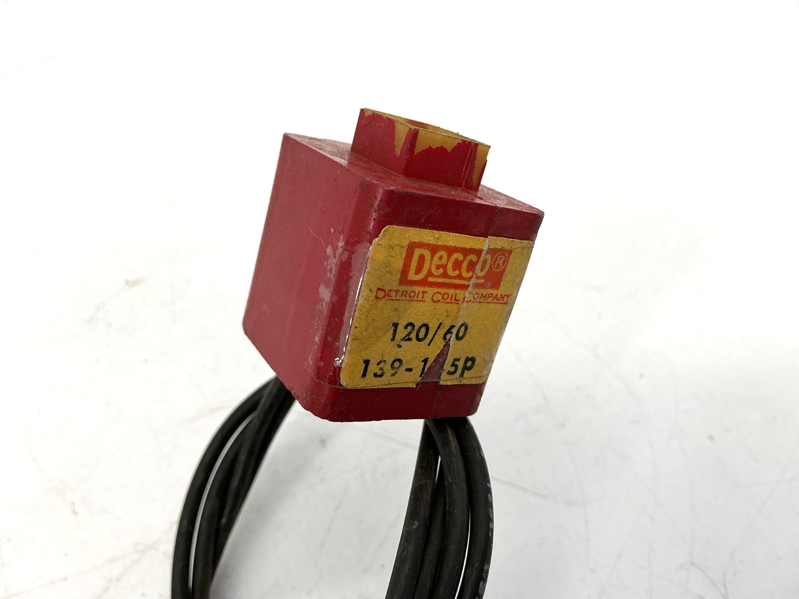 Lot of 2 New Decco 139-145P Solenoid Coil 2-Wire 115/120VAC 50/60HZ 139145P