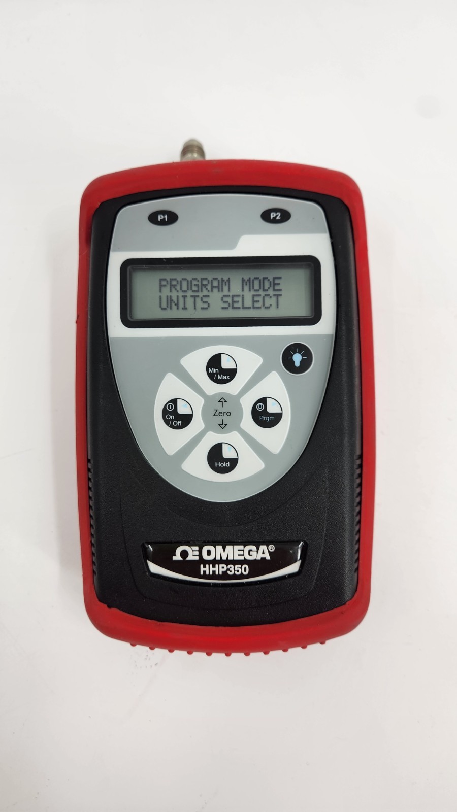Omega HHP350 Digital Handheld Pressure Gauge HVAC inH2O Differential Manometer