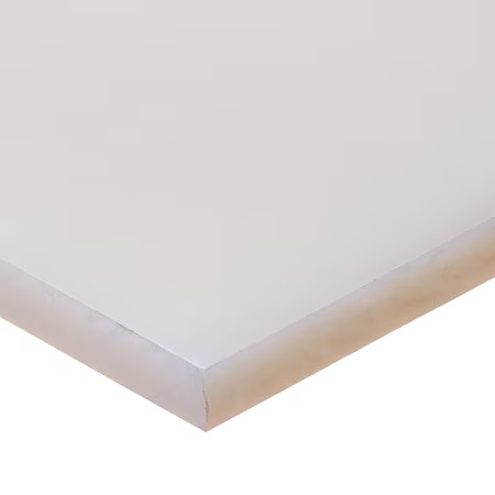 White Polypropylene Polypropylene Sheet 16″ L X 16″ W X 1/8″ Thick,