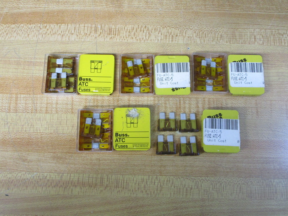Buss ATC-5 Bussmann Automotive Fuse Ref 1BZ40 (Pack of 24)