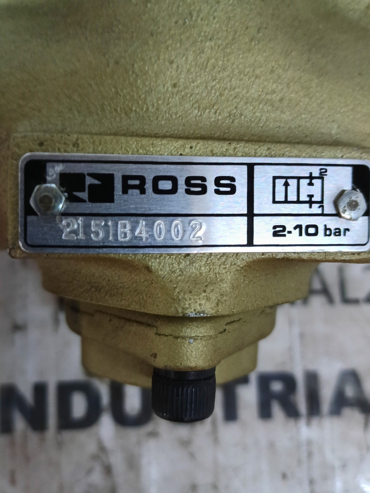 ROSS 2151B4002 PNEUMATIC PRESSURE CONTROL VALVE