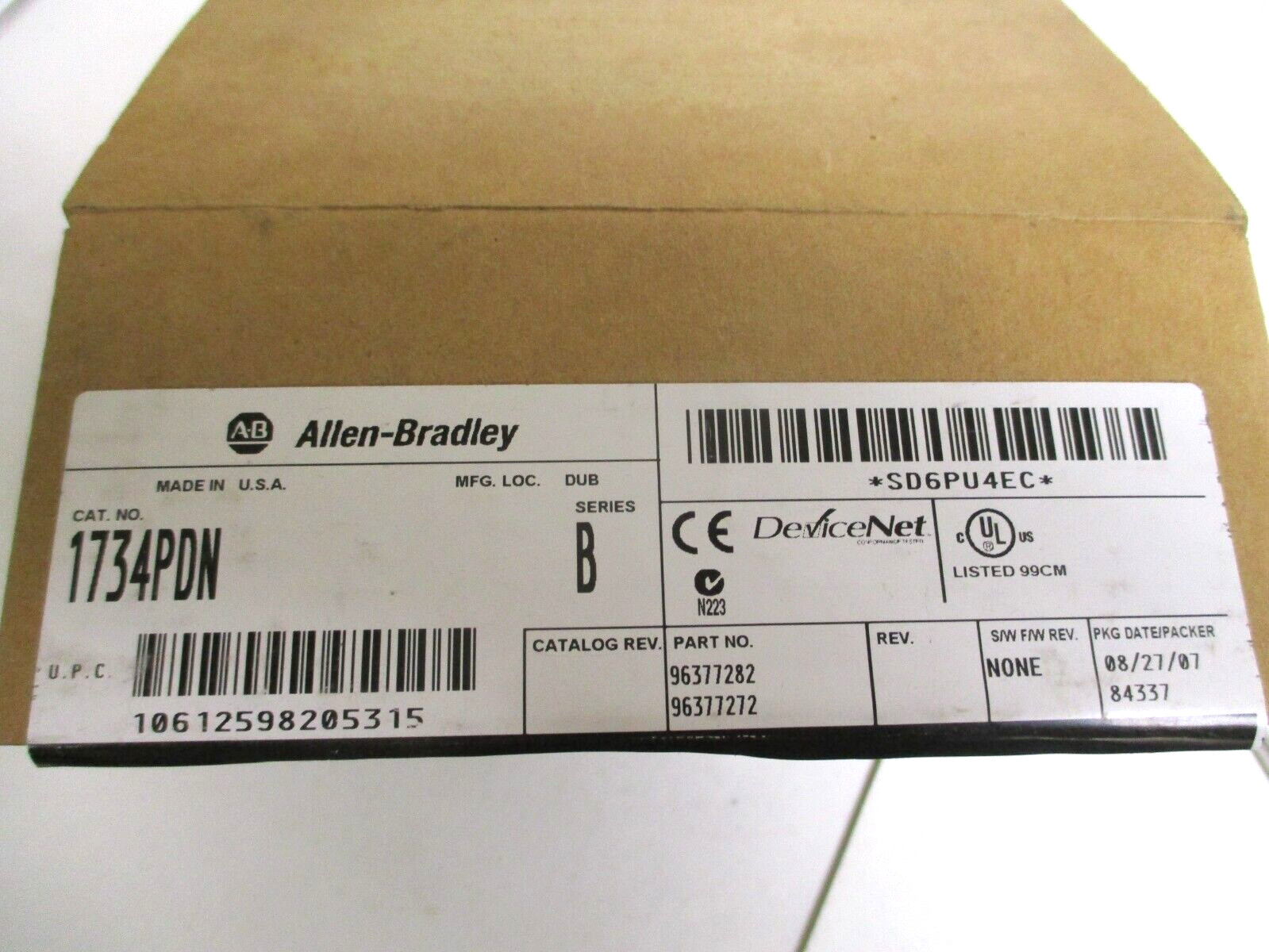 ALLEN BRADLEY , 1734PDN SERIES-B , MODULE