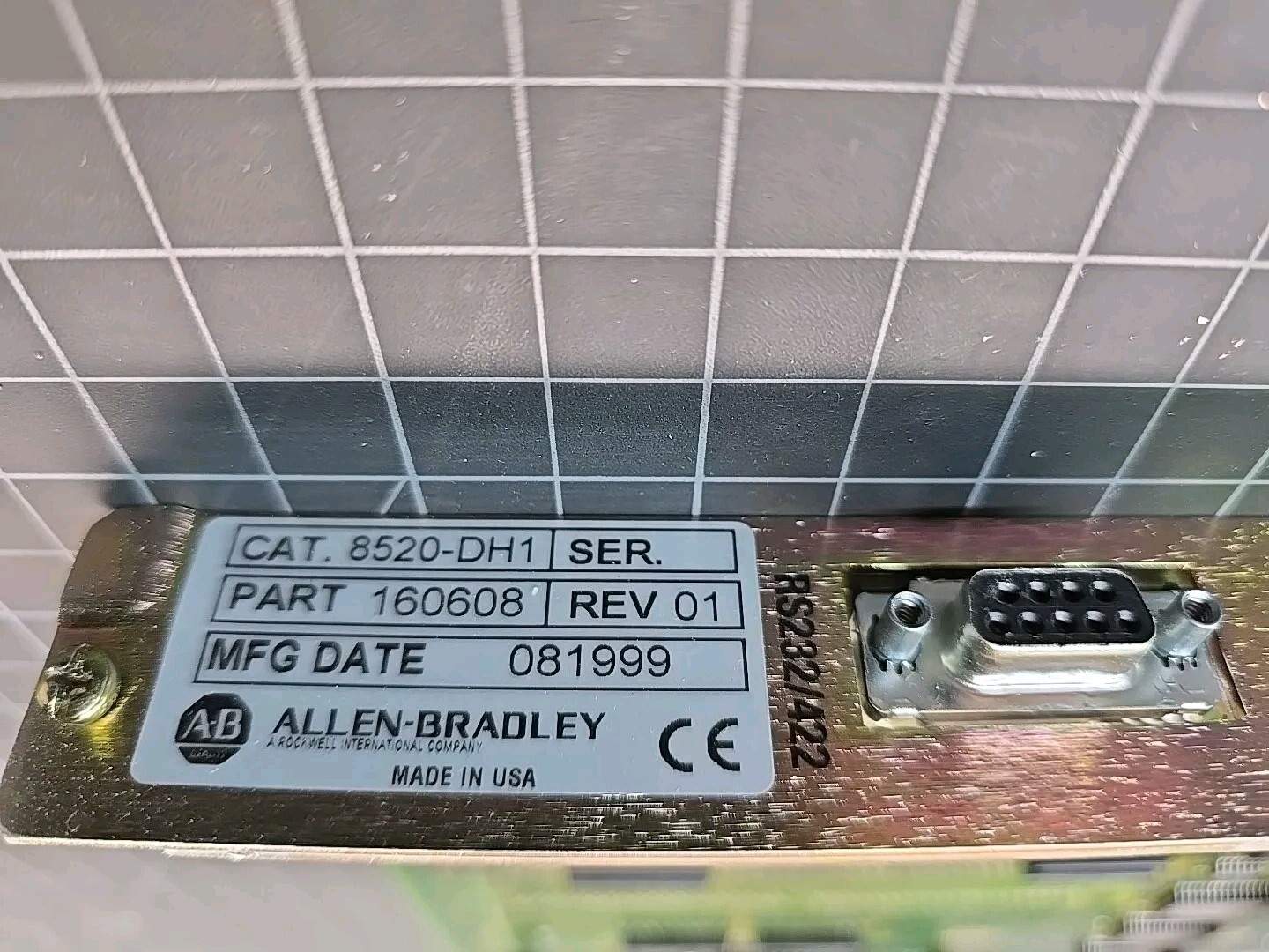 ALLEN-BRADLEY 8520-DH1 ADAPTER MODULE REV. 01