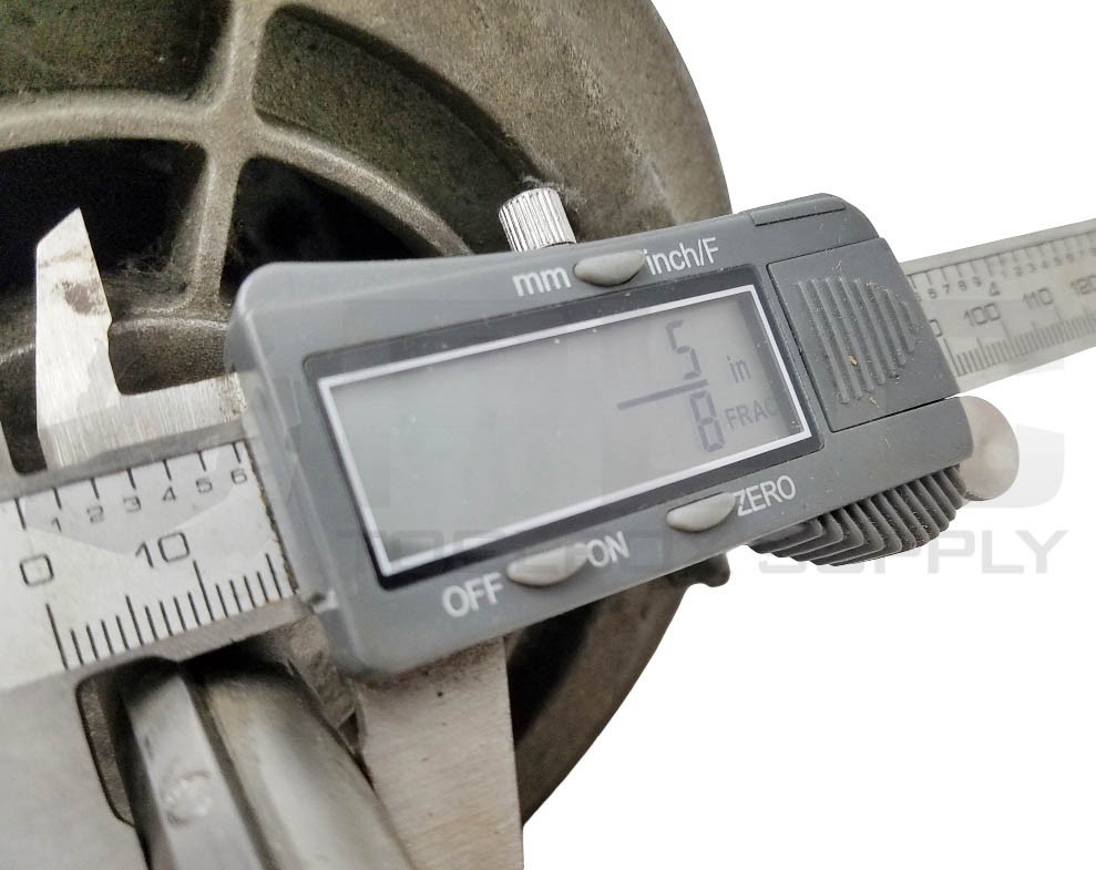 DAYTON 3N641B MOTOR 1/2HP 3PH 1725RPM FR: 56
