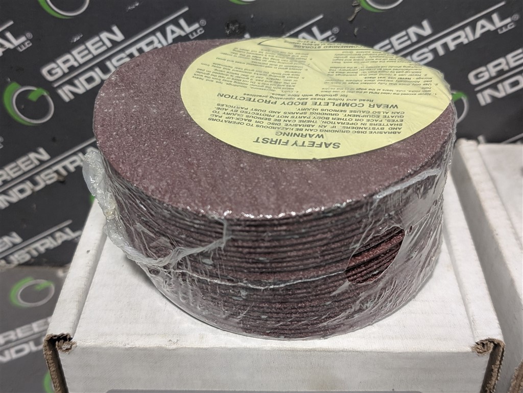 Lot of 50 Gemtex 20250300 5″ High Performance Aluminum Oxide Resin Fiber Discs