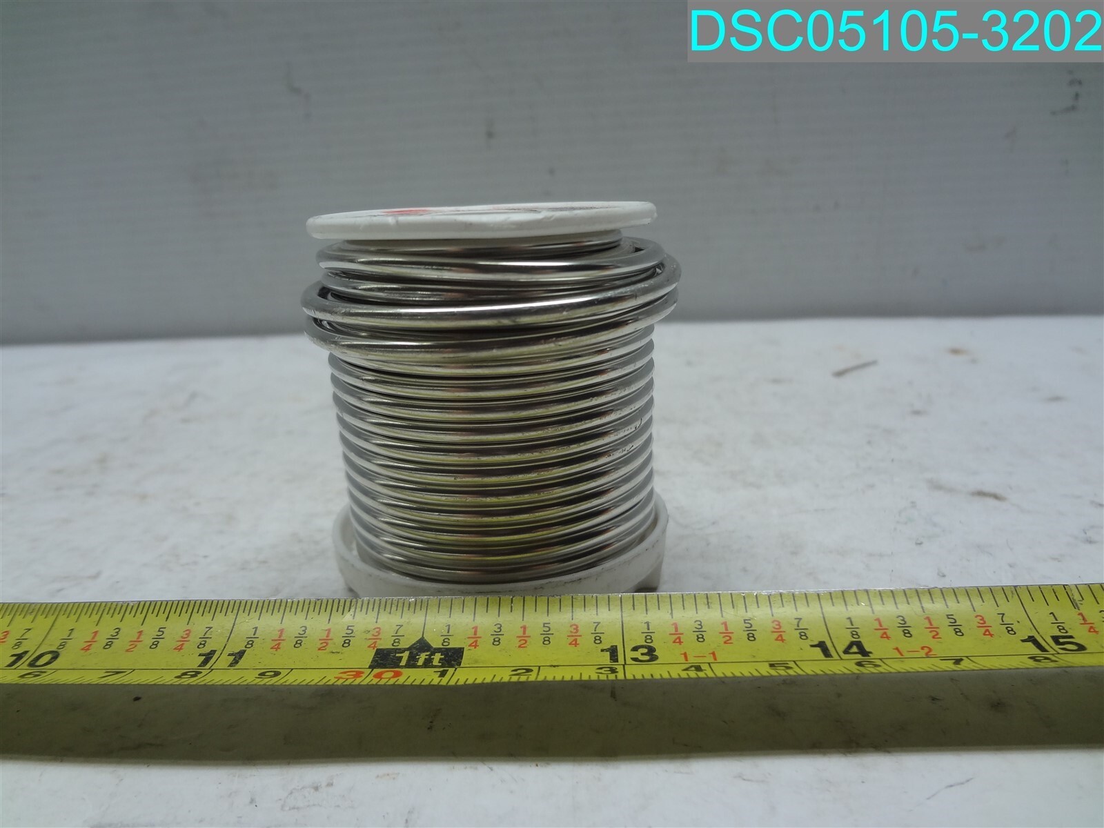1 LB Roll Oatey 29025 Silver Alloy Lead Free Solid Wire Solder