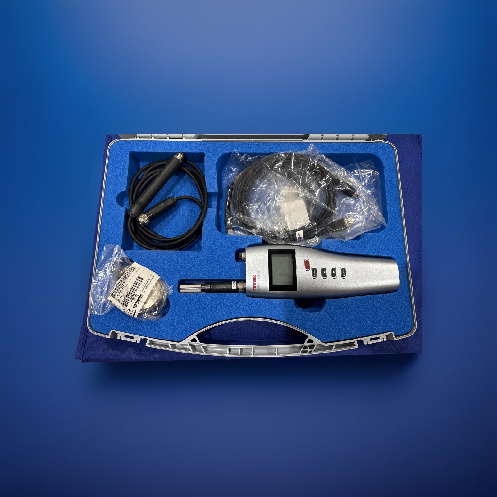 ROTRONIC HP23-A HygroPalm Temperature Humidity Meter With HC2-S Probe & ER-15