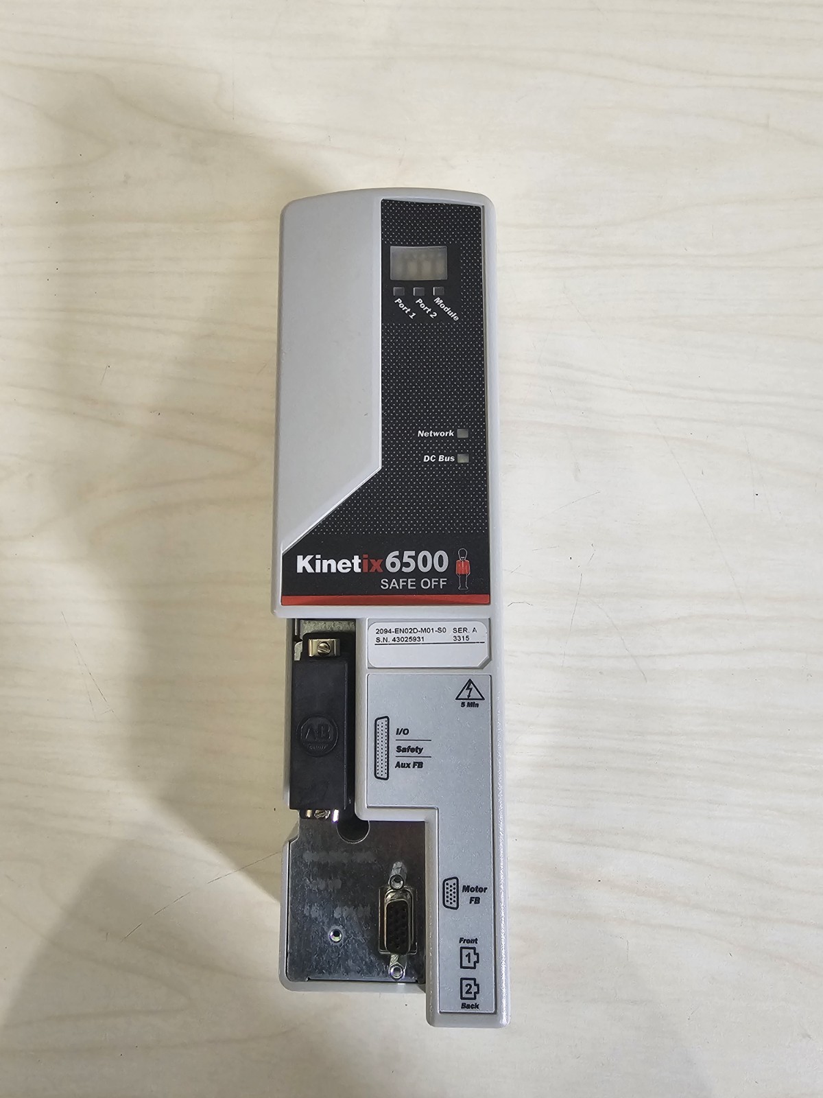 Allen-Bradley Kinetix 6500 Safe Off Control Module Cat #: 2094-EN02D-M01-S0