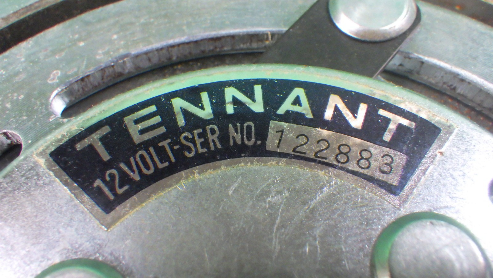 NOS Vintage Tennant 12V Electromagnetic Clutch Pulley 7″ Double-v Groove