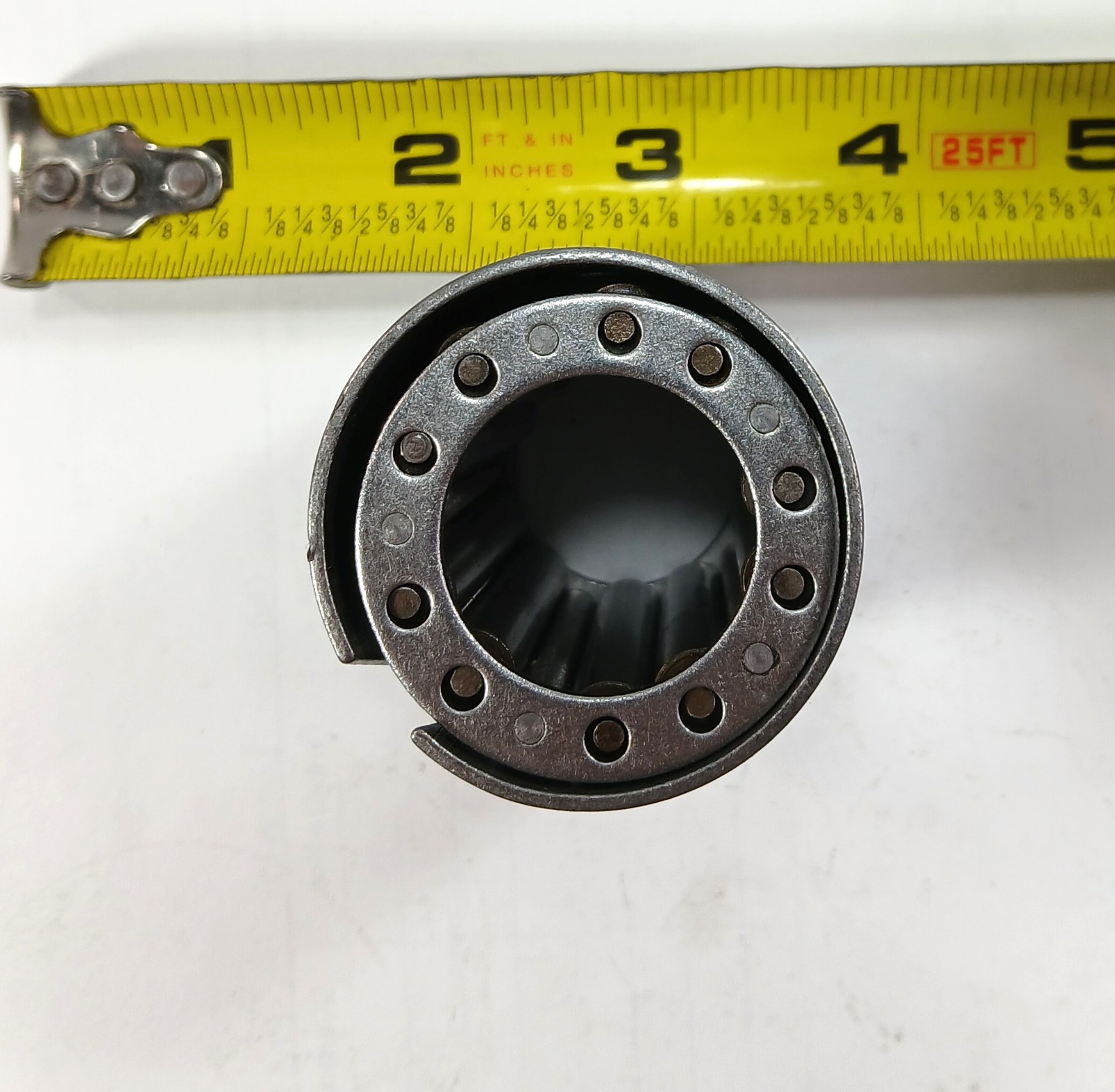 1 NEW CASTER 1″X2-1/2″X1-3/4″ STRAIGHT ROLLER WHEEL BEARING NNB ***MAKE OFFER***