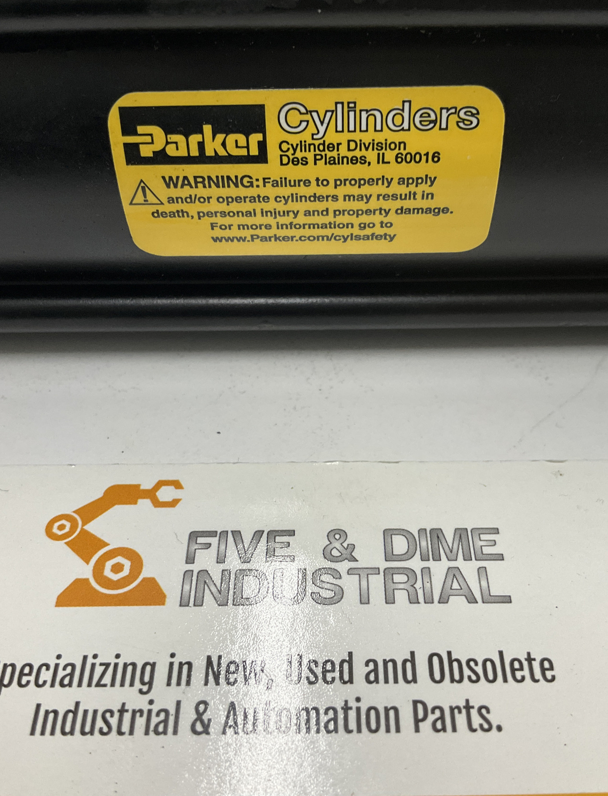 Parker 01.50CJ2ANLU14AC 6.500 Hydraulic Cylinder 250 Psi
