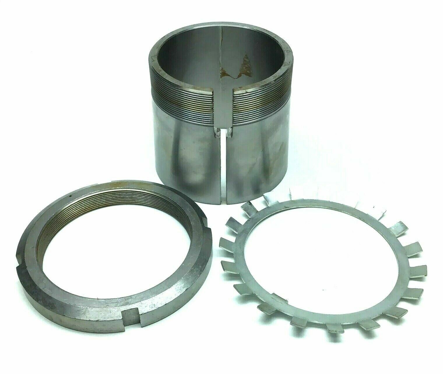 SKF / AMCAN HA2326 ADAPTER WITHDRAWAL SLEEVE & LOCK WASHER KM 26 AH3232 X 150MM