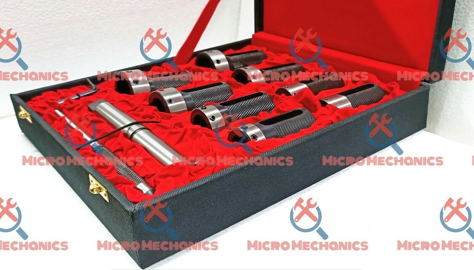 MT1 Lathe Tailstock Die Holder Set Floating Type 1MT Shank Lathe Threading Kit