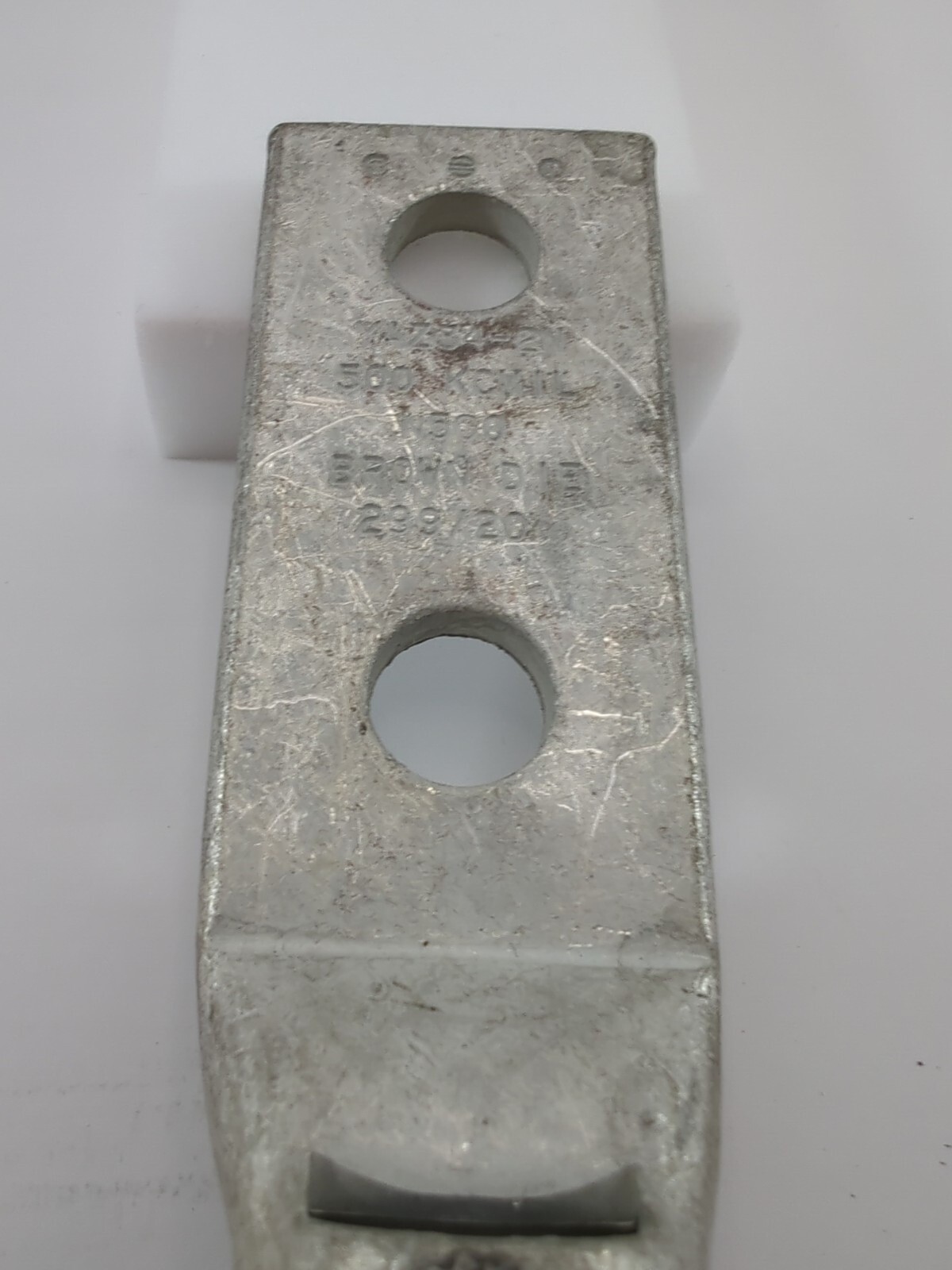 Burndy Crimp Lug YAZ34-2N 500 KCMIL N500 Brown Die 299/20