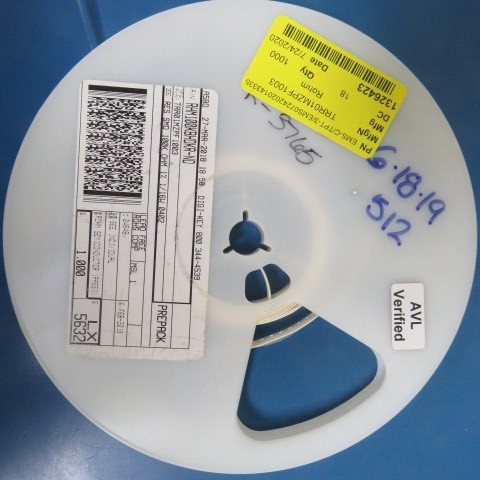 Rohm TRR01MZPF1003 Qty of 275 per Lot RES SMD 100K OHM 1% 1/16W 0402