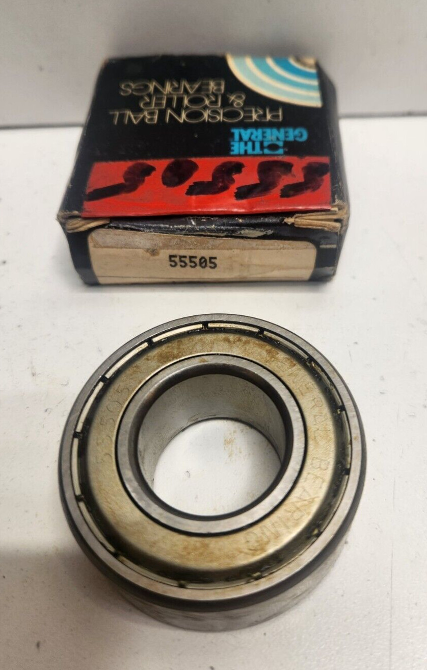 NEW OLD STOCK! GENERAL BEARING 25MM BORE X 52MM OD BEARING 55505