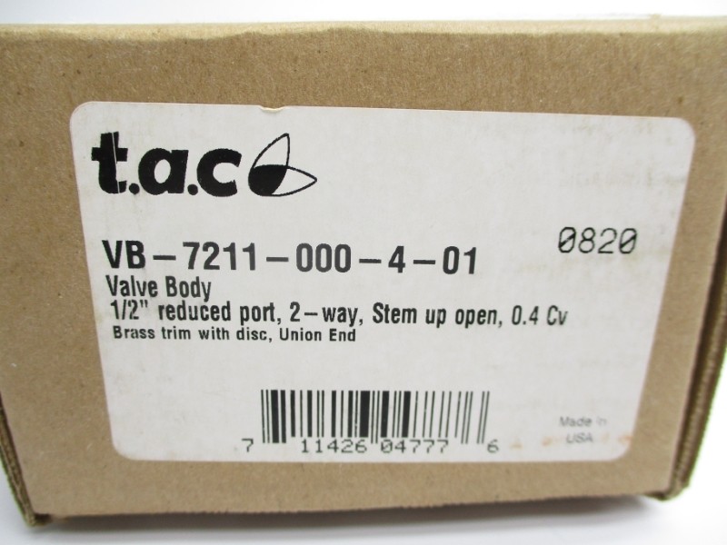 TAC VB-7211-000-4-1 1/2″ NSMP
