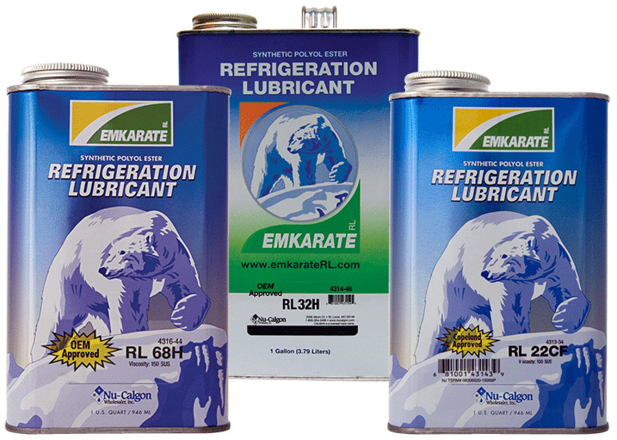 Nu-Calgon 4314-66 Refrigeration Oil Power 1 Gallon Replacement MPN
