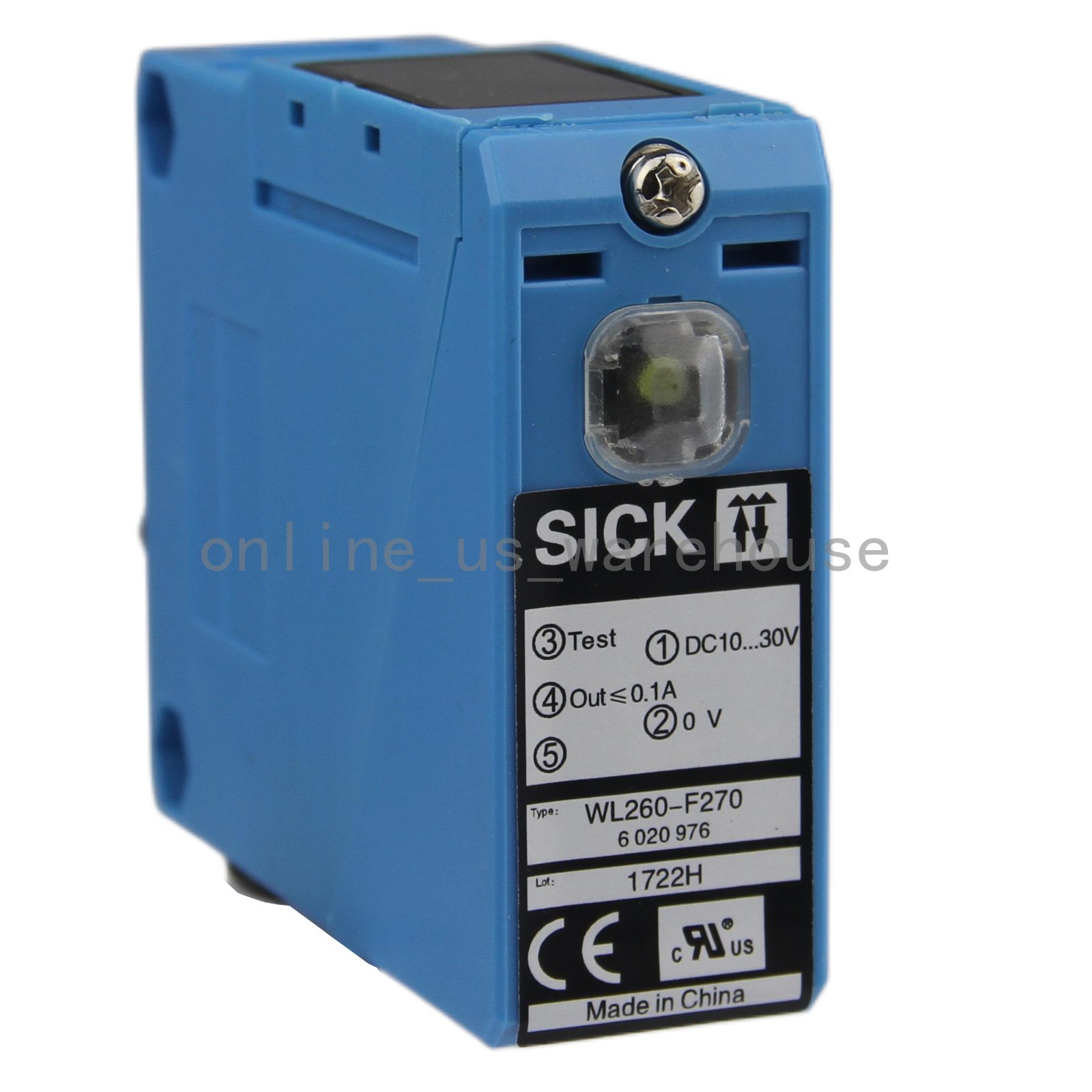 1PCS New SICK WL260-F270 WL260F270 Photoelectric Reflective Sensor – US Stock