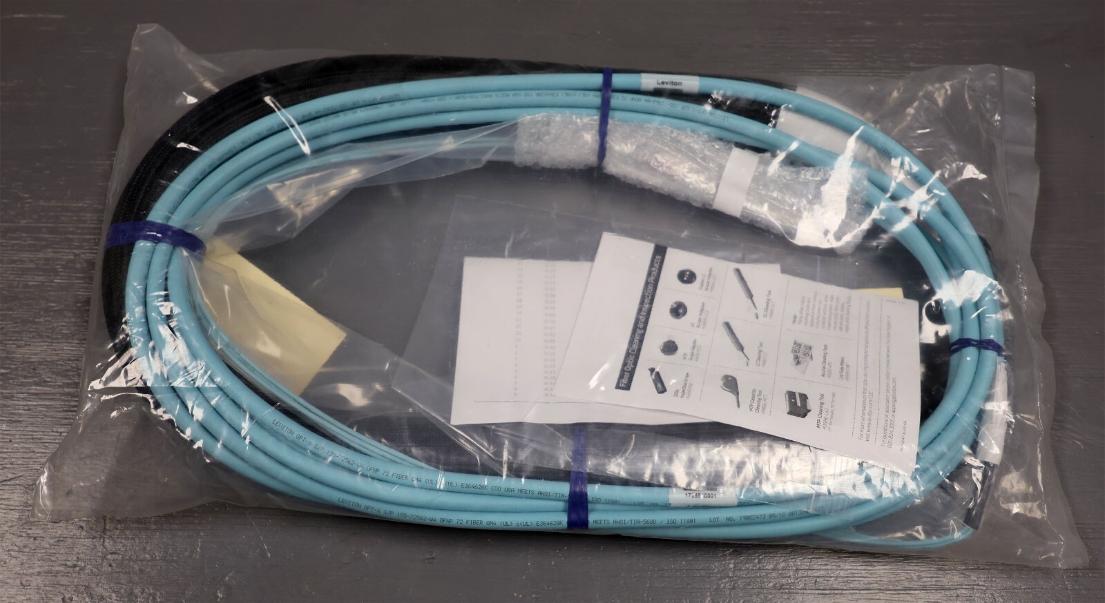 Leviton FTU-FW4072JJ028F36C36CY-YYBS OPT-X Unity Ultra-Low Trunk Cable New