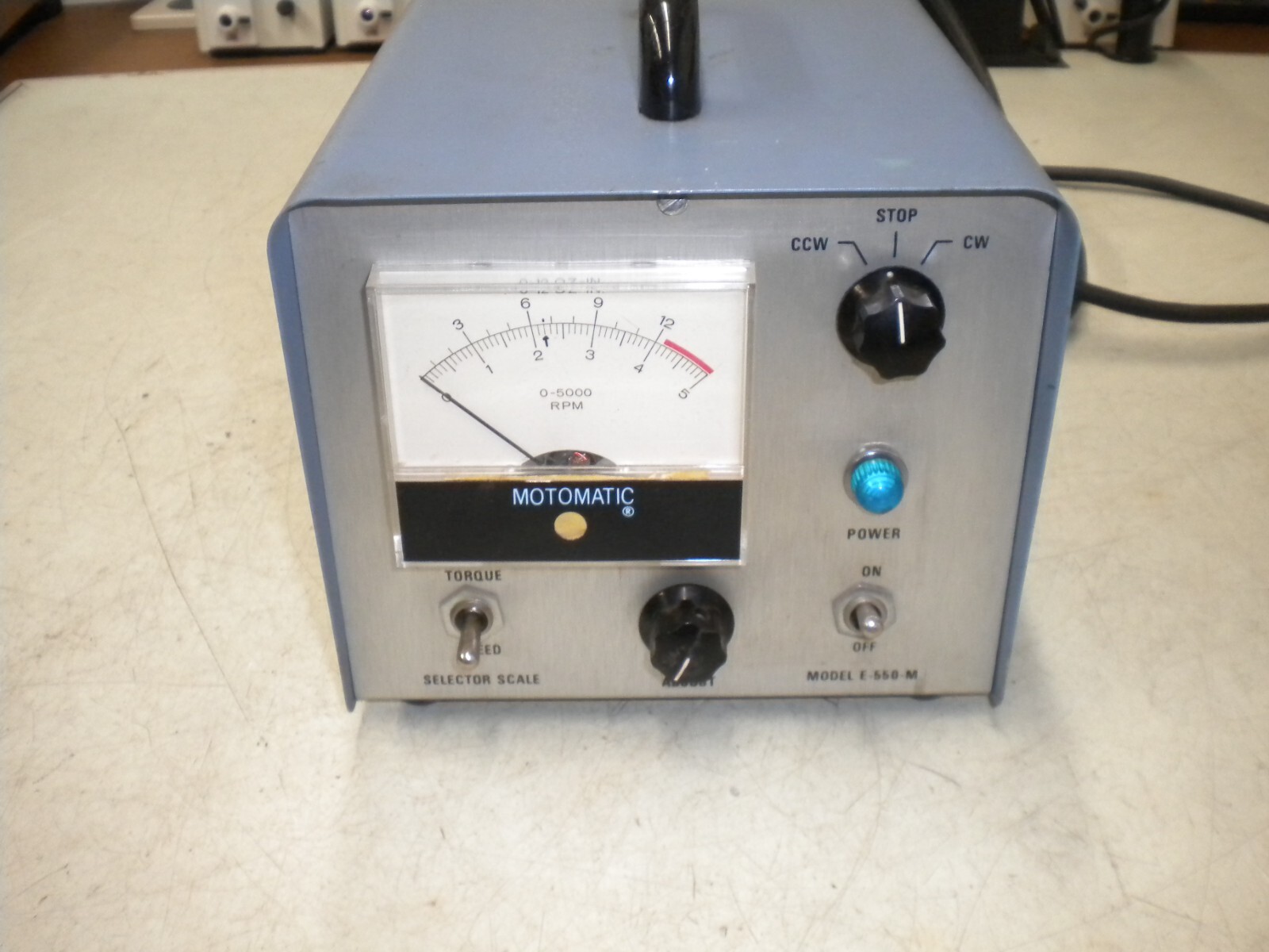 EC Electro Craft Motomatic E-550-MHO Speed Motor Controller 0-5000 RPM