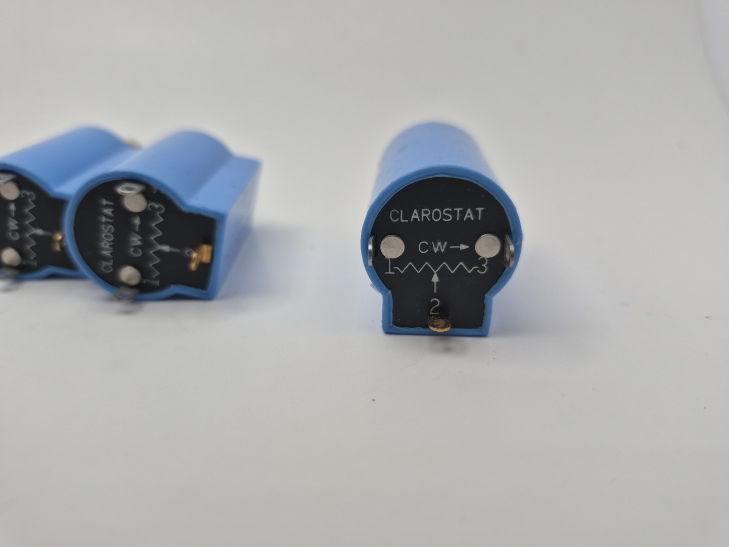 CLAROSTAT 62JA-100K POTENTIOMETER NEW 3 PIECE LOT FREE SHIPPING