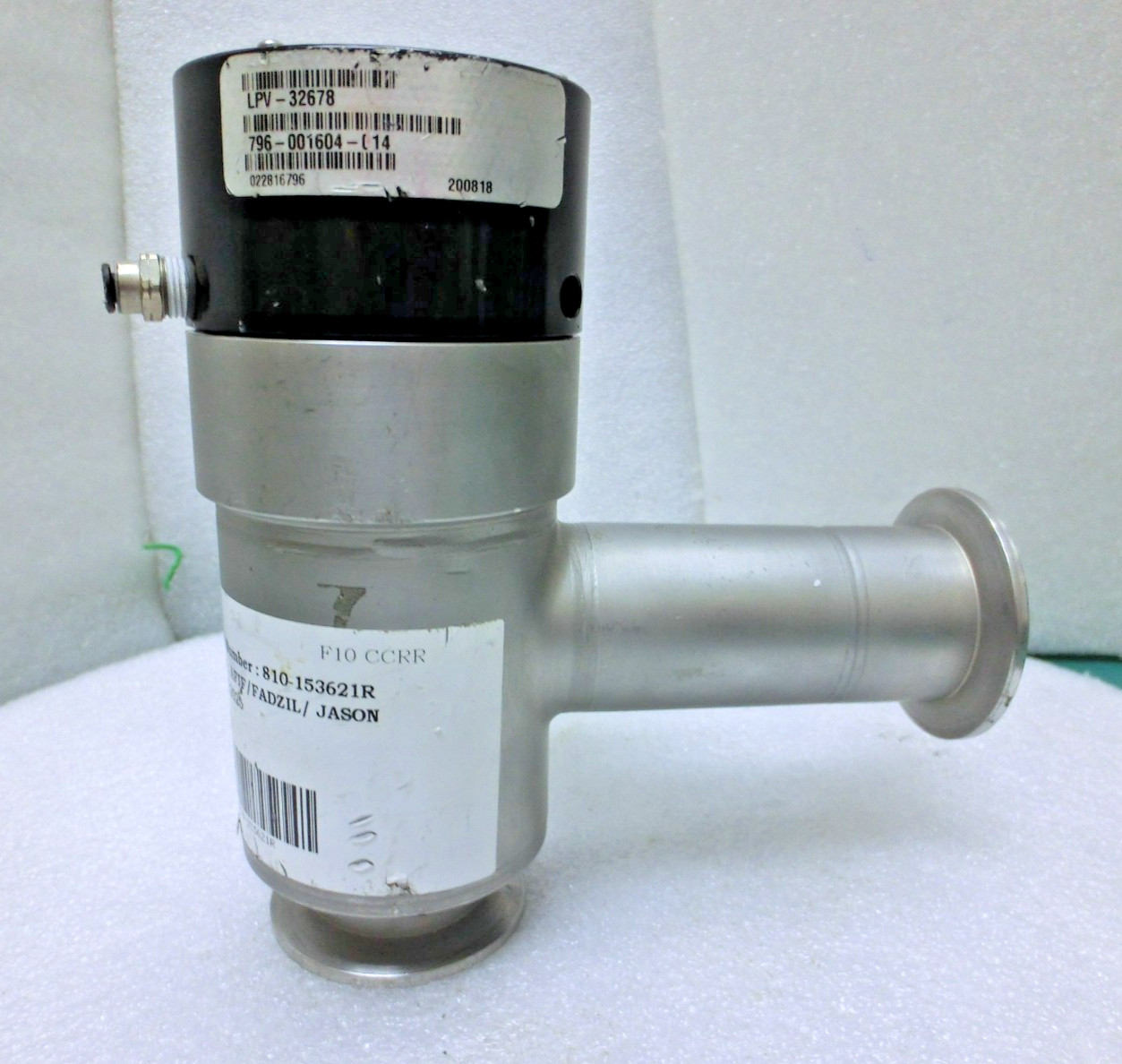 MKS HPS LPV-32678, Lam 796-001604-014 Vacuum valve,Used,US ~97487