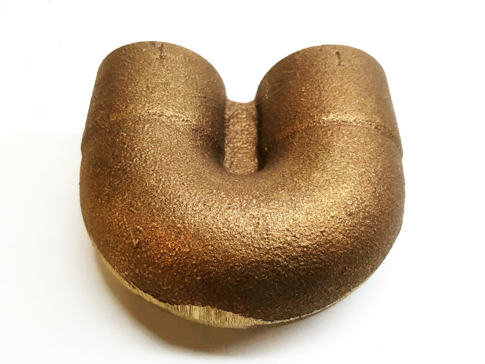 Nibco Bronze 1″ Sweat x 1″ Sweat 180 Degree Elbow Coupling NOS