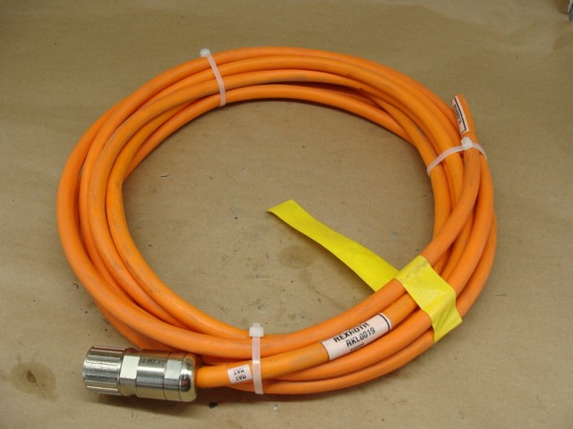 REXROTH SERVO MOTOR POWER CABLE RKL0019 INK0653 06 21 42/17 600V 24 FEET
