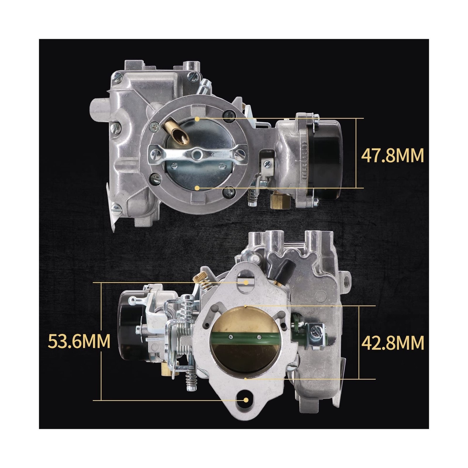 Carburetor For Ford 240-300 6Cyl 75-82, D5TZ9510AG – Carter YF