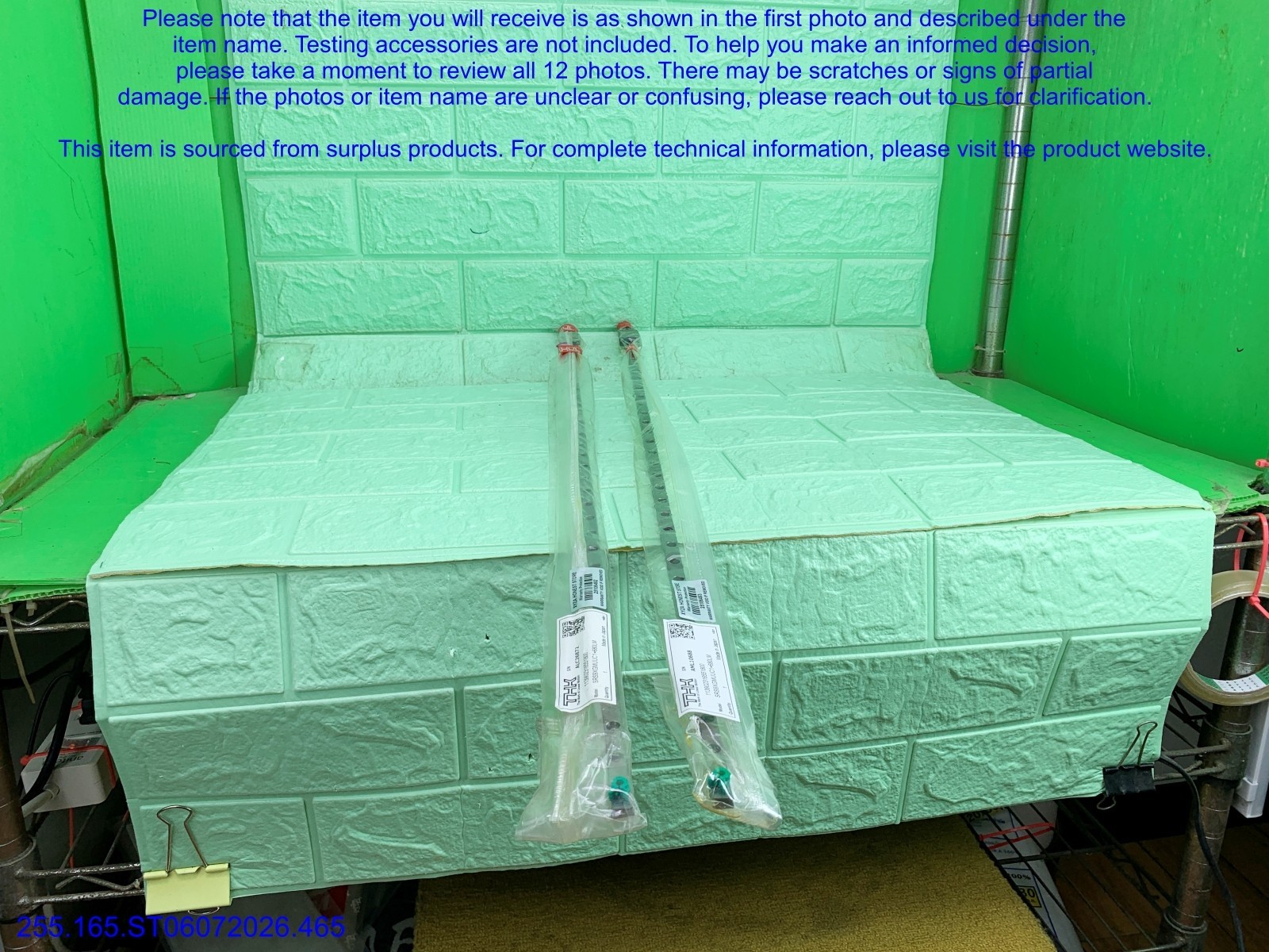 THK SRS9XGMUUC1+680LM, 1 unit Linear Motion Guide as in photos, sn:NEWinBAG SALE