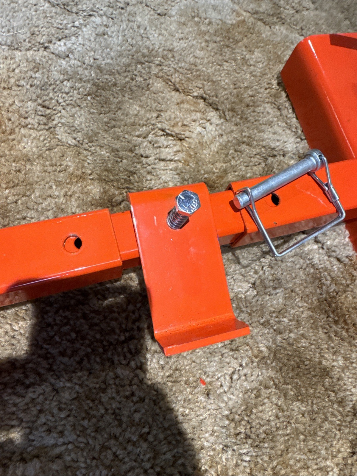 ULINE FORK LIFT TRUCK GRIP DRUM BARREL LIFTER TRANSPORTER Missing Clip