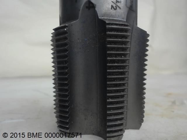 Hanson 1 1/2-11 1/2 Npt 1-47/64 Tap 6 Rows Of Cutters