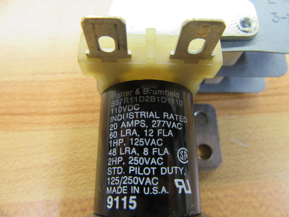 Potter & Brumfield S87R11D2B1D1110 Solenoid Switch