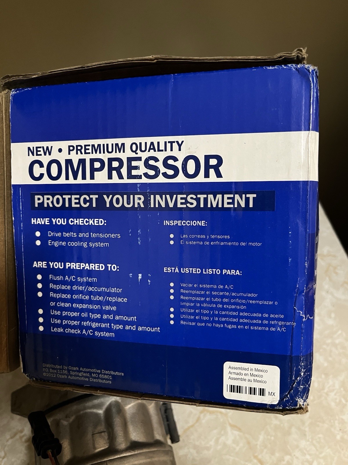 OPEN BOX MURRAY FOUR SEASONS A/C COMPRESSOR 98586 READ DESCRIPTION