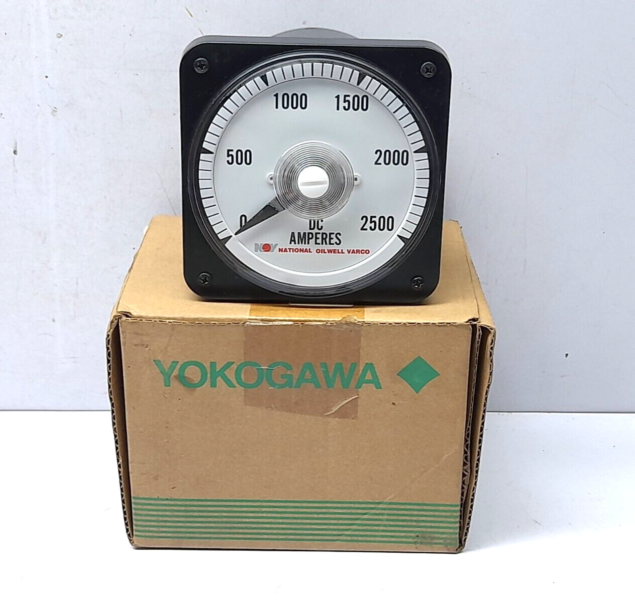 Yokogawa National Oilwell Varco IPS I141-001110 Ammeter DC 0-2500A 5VDC Movement