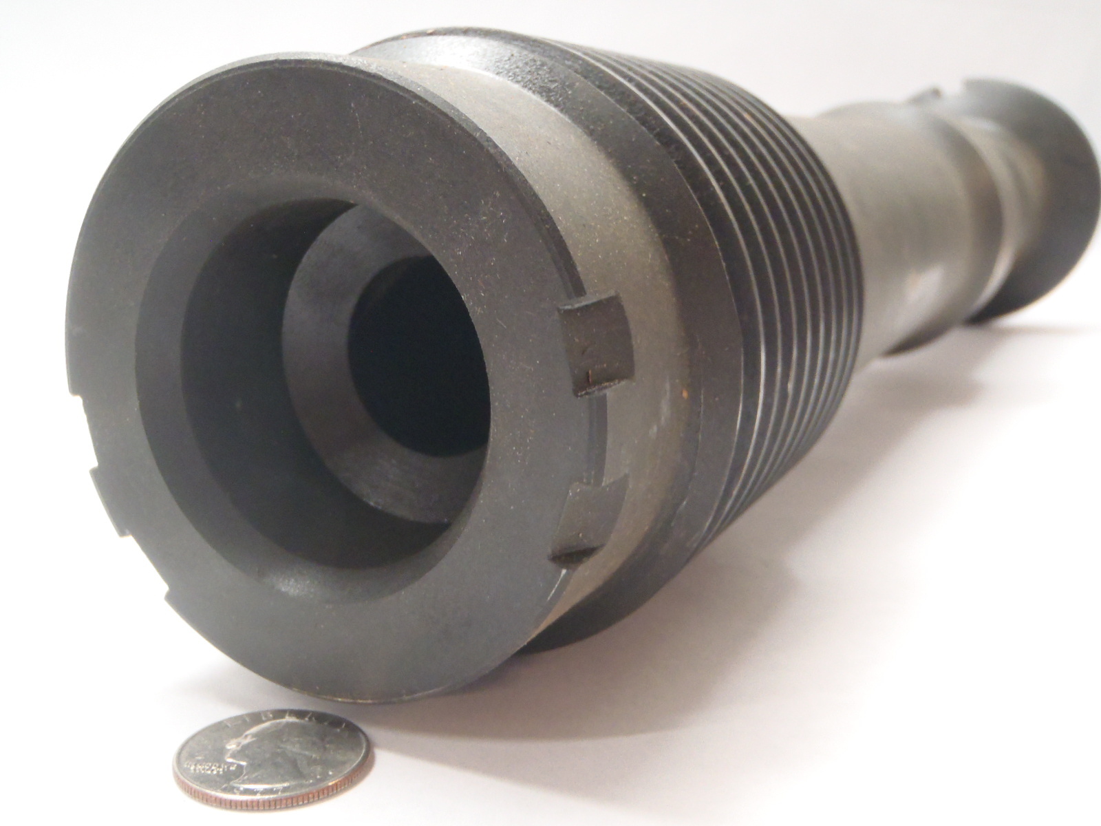 BROWN BOVERI 3-3/4″ DIA COUPLING BOLT BRITISH THREADS 25-1/2″ LENGTH