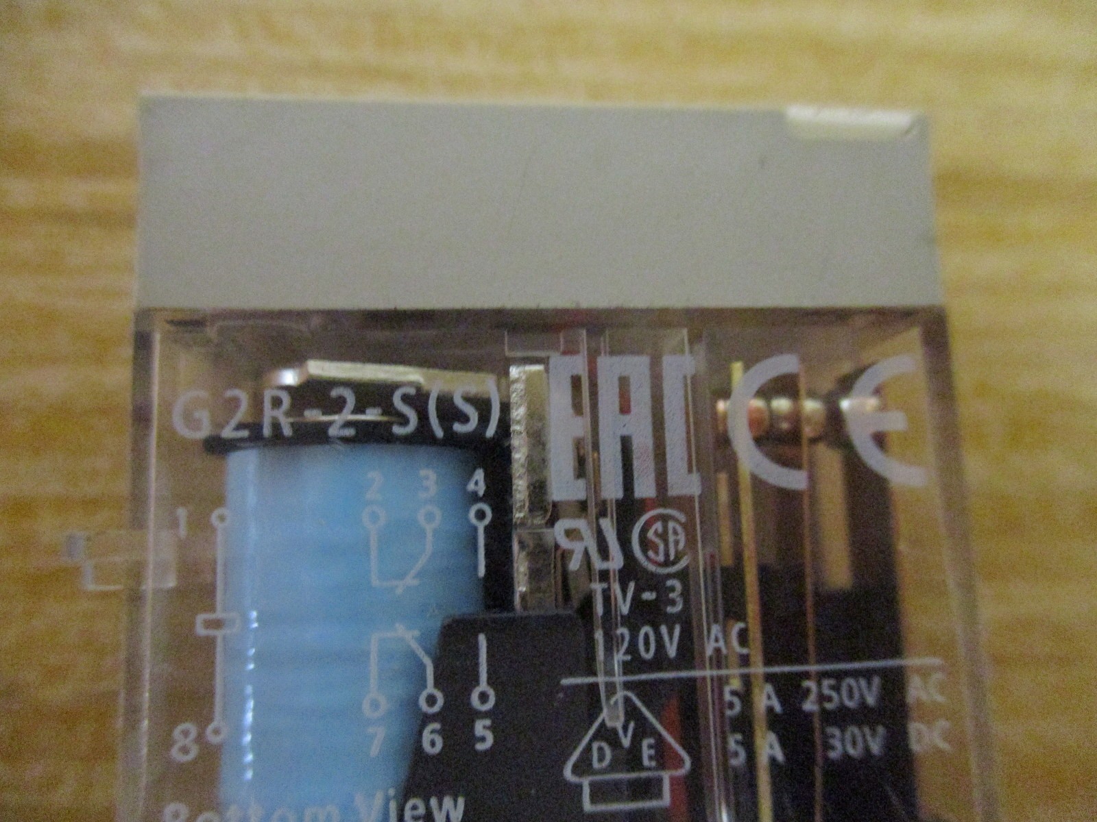 Omron G2R-2-S DC12(S) Relay G2R-2-S-12VDC(S) (Pack of 2)