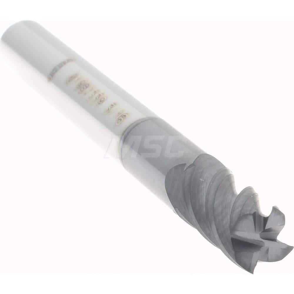 Accupro 3/16″ Solid Carbide Square End Mill, 3/8” LOC, 3/16” Shank, 4 Flutes