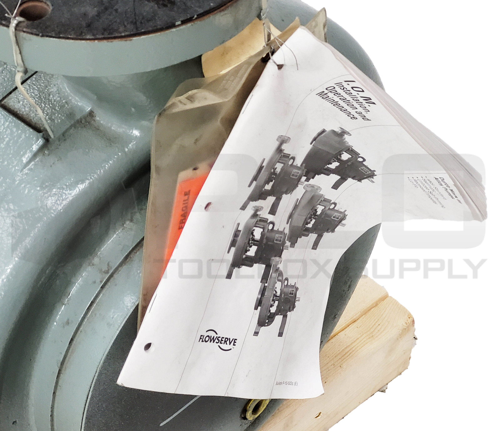 NEW FLOWSERVE DURCO 2K6X4-13A/130 0P MARK III PUMP W/ MANUAL AND TAGS