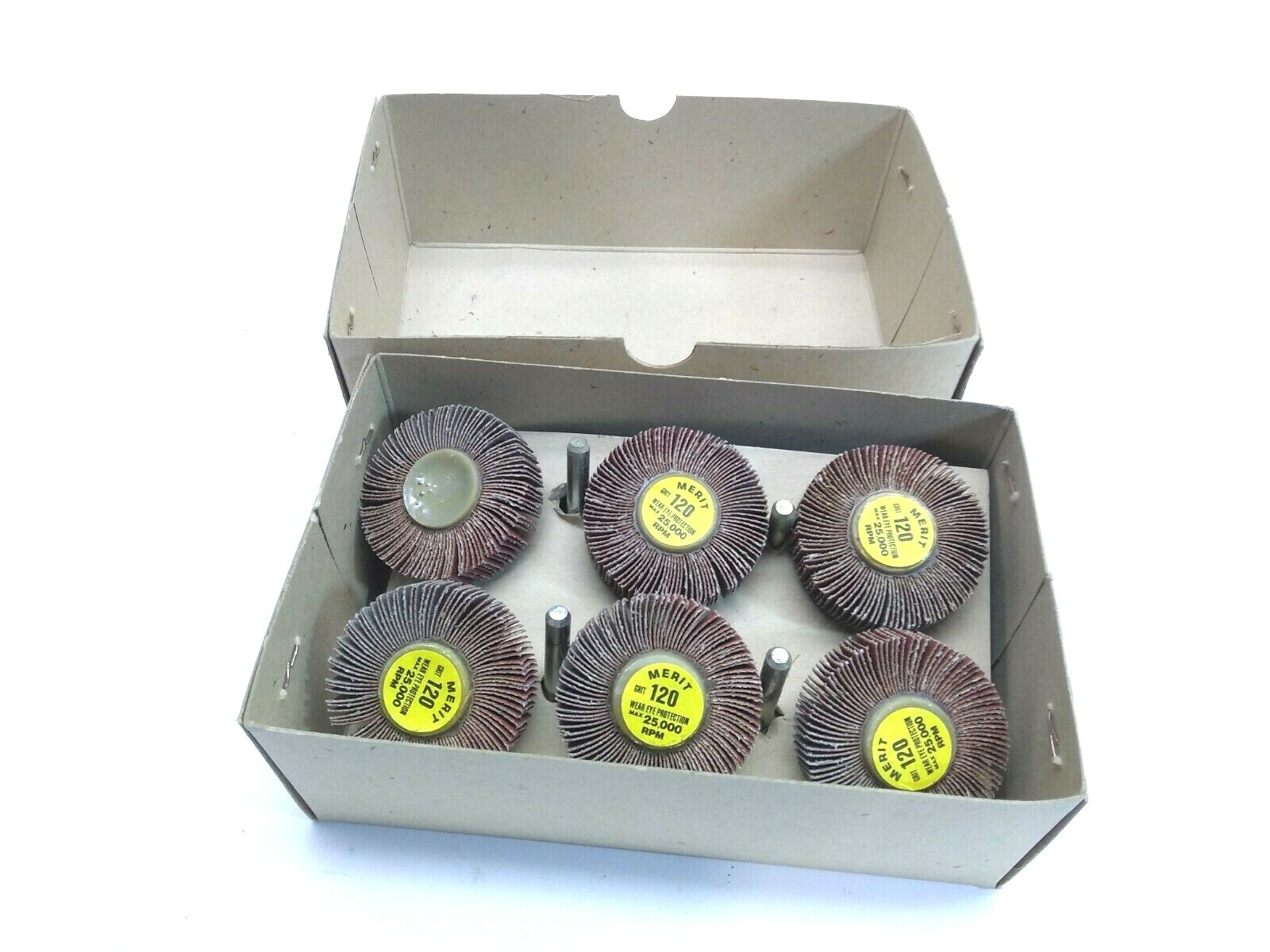 Merit Abrasives 37152 Mandrel Mounted Grind-O-Flex Miniature Wheels 2 X 1/2