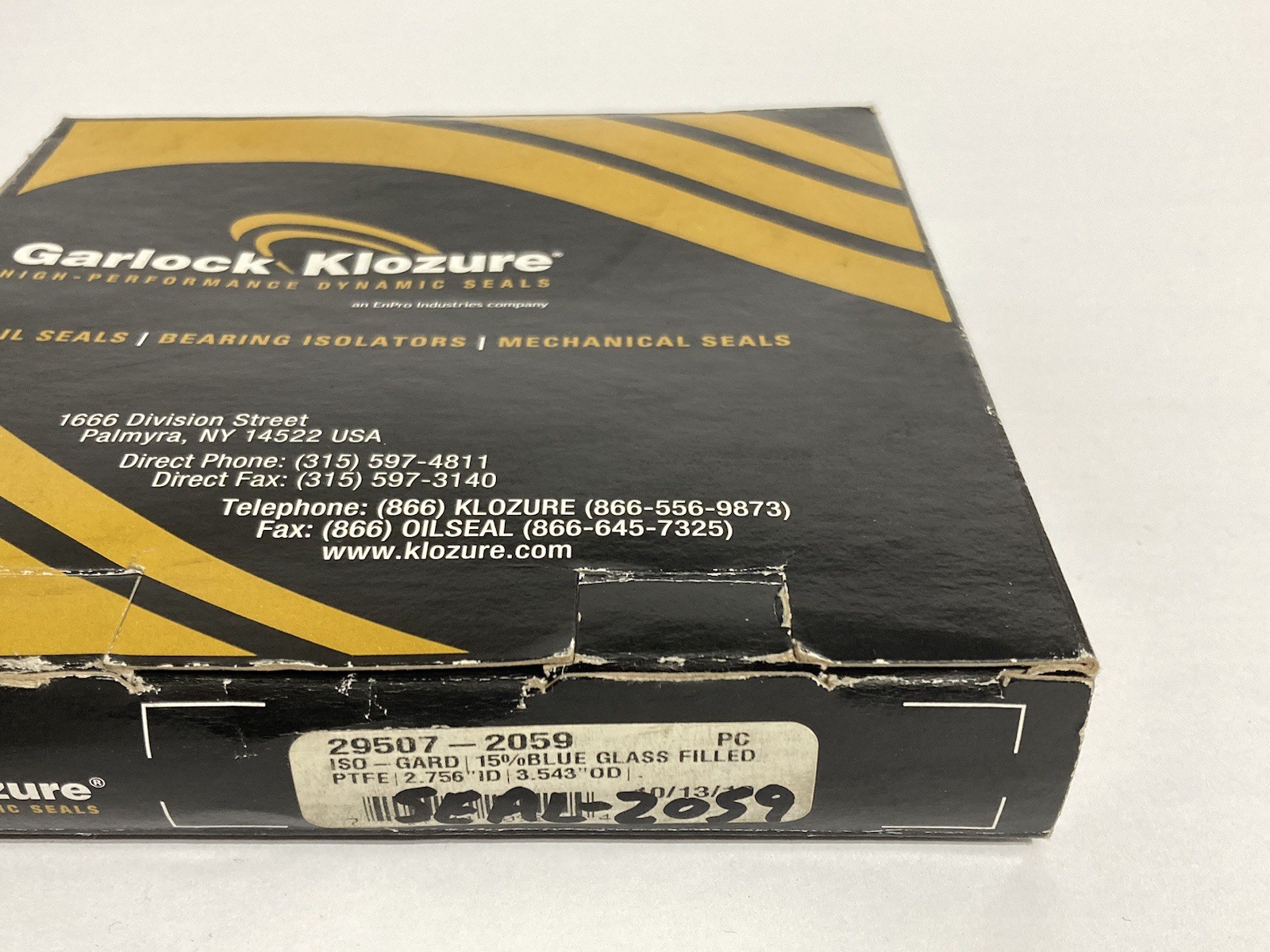 Garlock 29507-2059 Klozure Iso-Gard Bearing Isolator