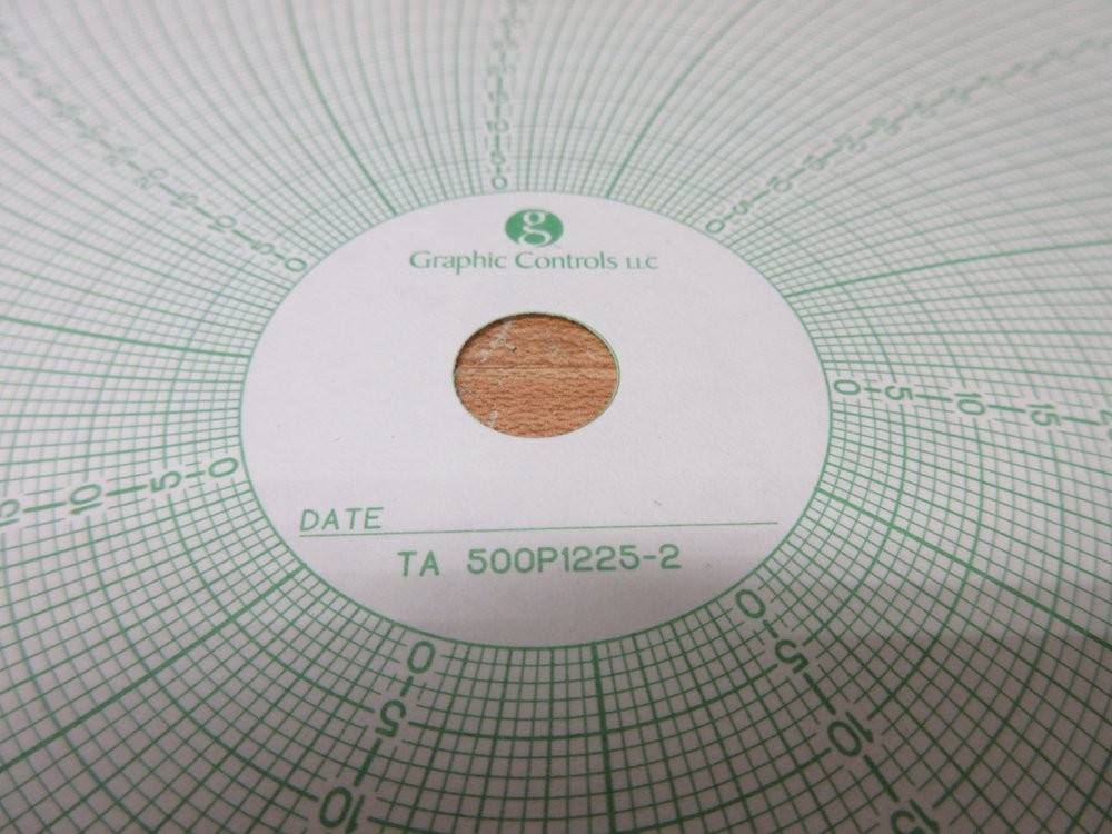 Graphic Controls 30581519 Circular Chart Paper